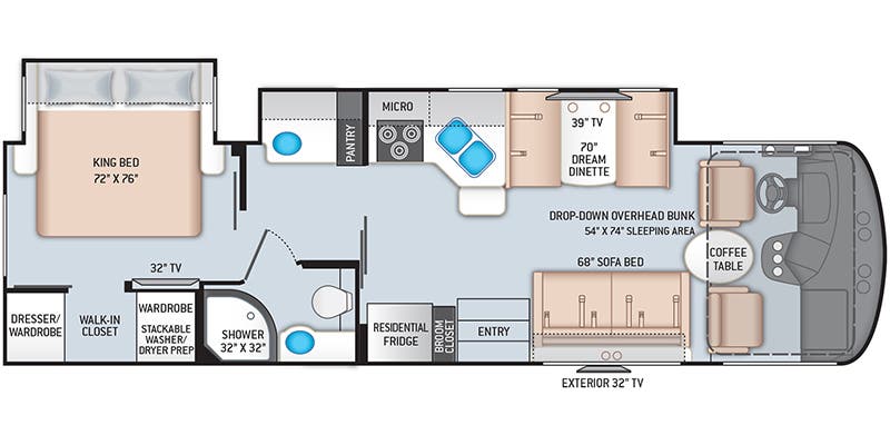 2023 THOR MOTOR COACH HURRICANE 31C*22